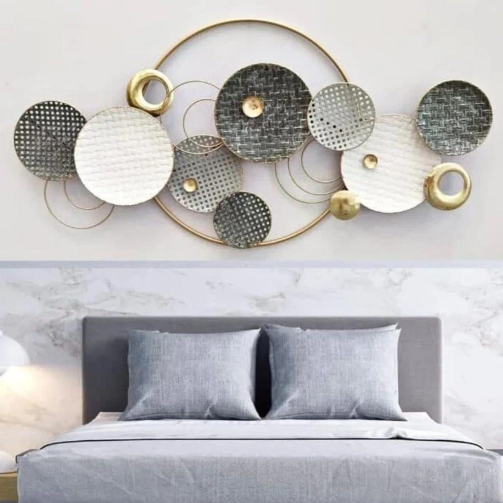 Circle Modern Abstract Metal Wall Decor