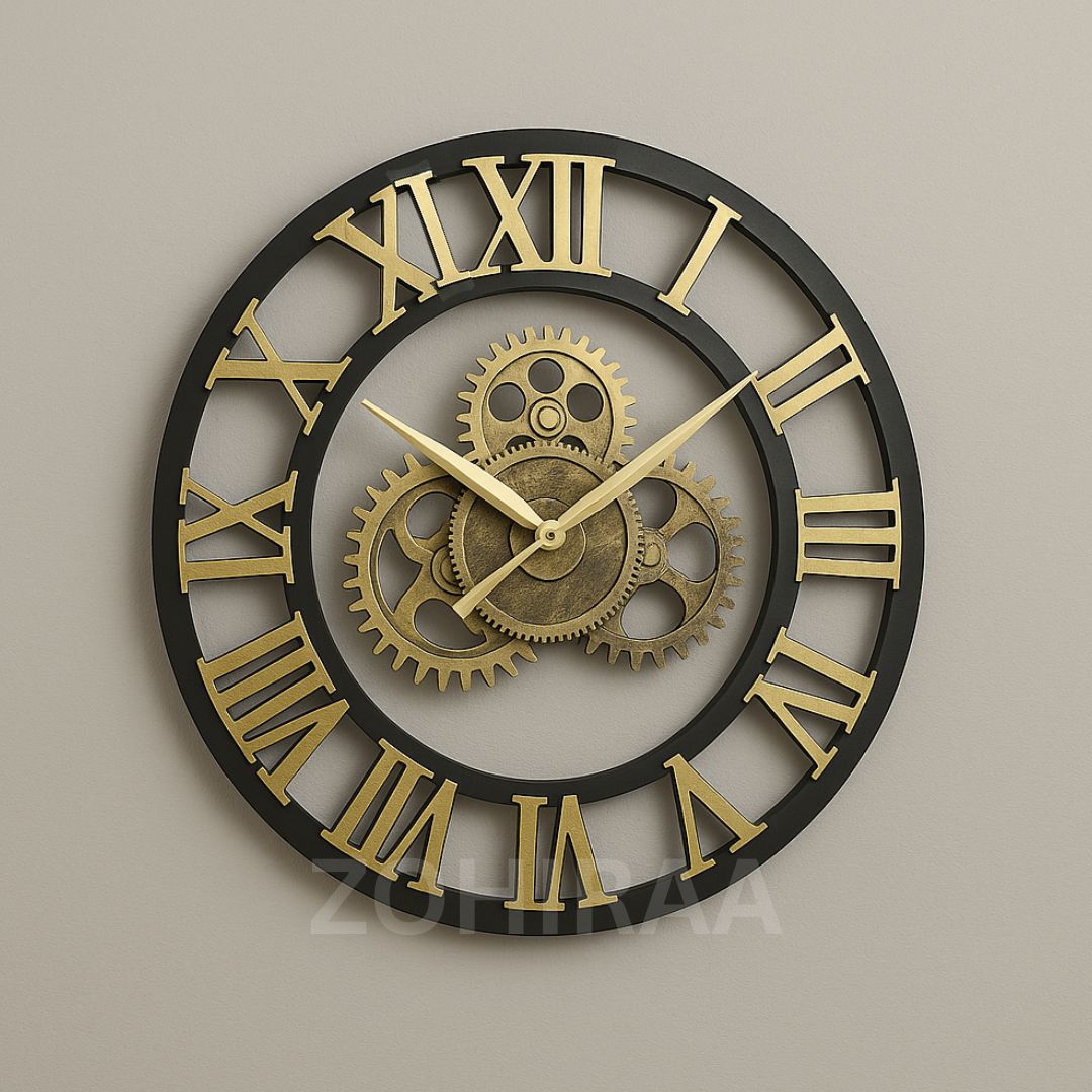 Antique Gear Wall Clock